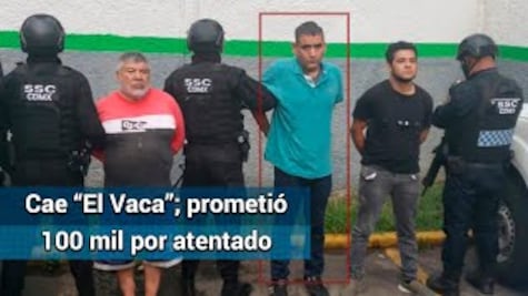 Detiene a “El Vaca”, presunto autor intelectual del atentado contra García Harfuch
