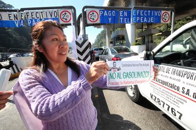CDMX: 12 protestas por gasolinazo afectaron vialidad