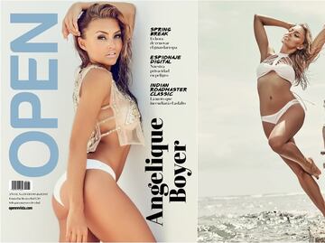 Angelique Boyer posa sexy en revista