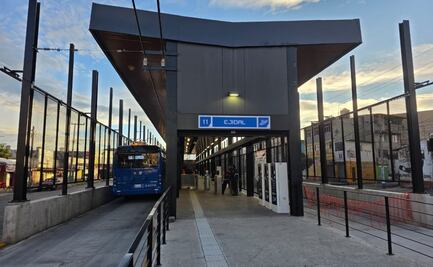 Tras más de 3 meses sin servicio, abren tres estaciones del Trolebús Chalco-Santa Martha