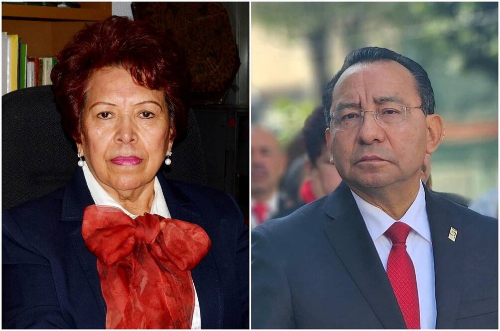 La titular del Juzgado Décimo Civil, Judith Cova Castillo y el magistrado Rafael Guerra Álvarez. Foto: Especial