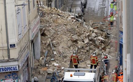 Reportan nueve personas desaparecidas tras derrumbe de dos edificios en Marsella