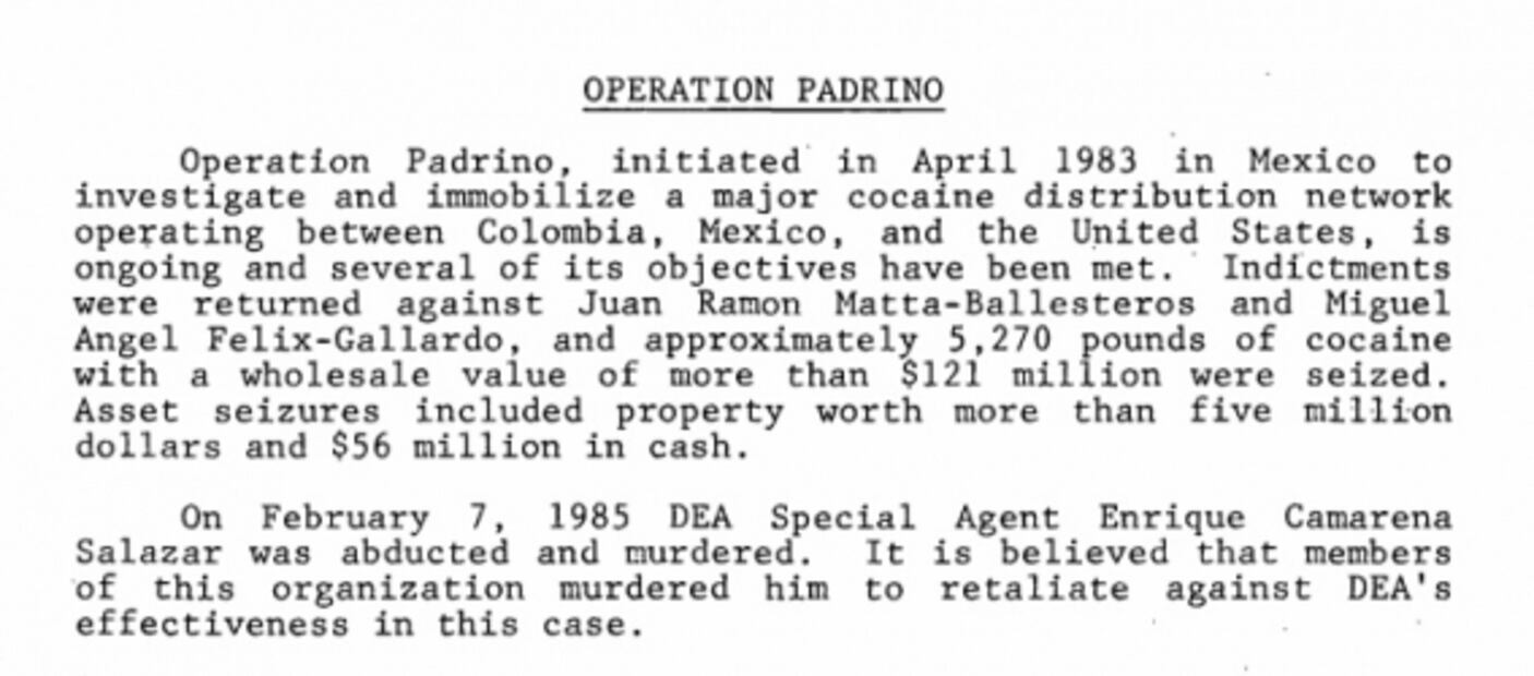 ¿Qué sabemos de la Operación Padrino, que relacionan con el caso de Salvador Cienfuegos?