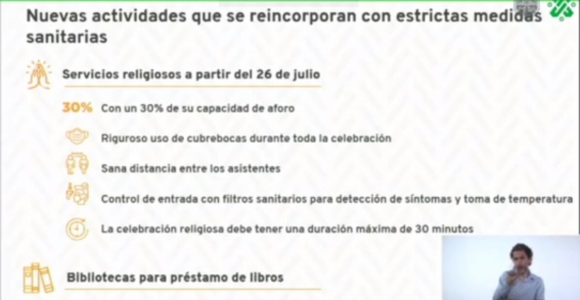Se prevé que el 26 de julio se reanuden los préstamos bibliotecarios