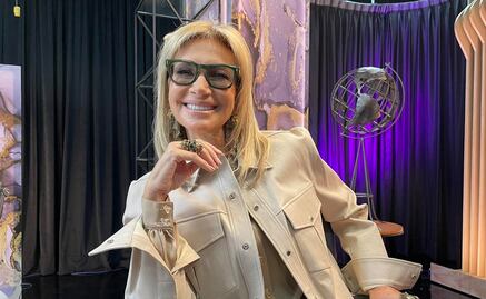 Adela Micha luce una falda pantalón de tul que grita originalidad