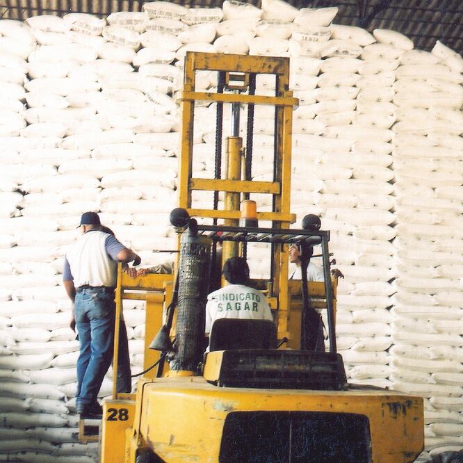 Cañeros acusan a industriales de no exportar los excedentes del endulzante, con lo que se crea una presión para bajar los precios del azúcar en el país. ARCHIVO EL UNIVERSAL