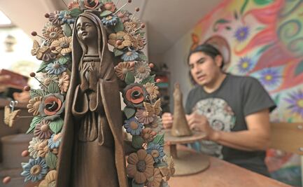 Deja su corazón en cada pieza de la virgen María