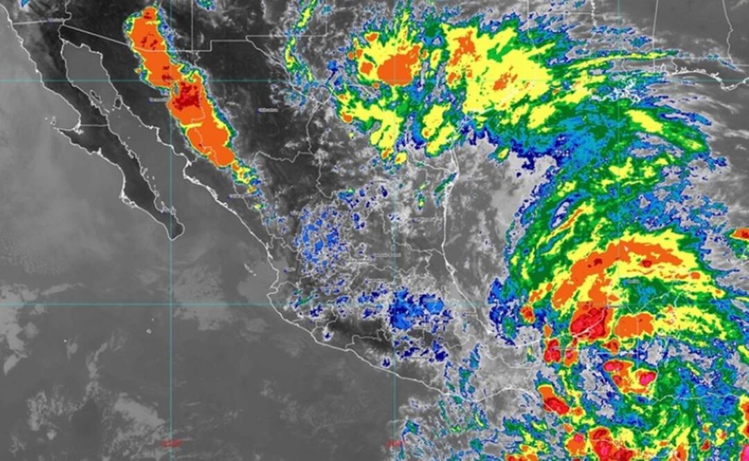 Imágen satelital del Servicio Meteorológico Naiconal