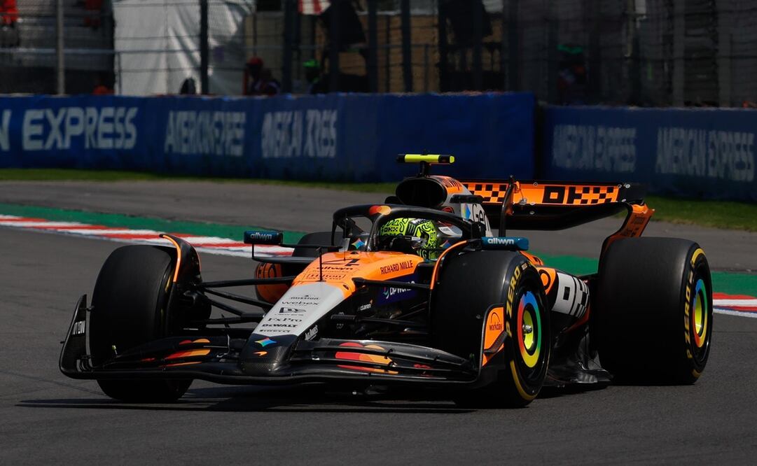 El británico Lando Norris partirá desde la primera posición en el Gran Premio de México 2025 | FOTO: Diego Simón/EL UNIVERSAL