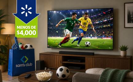 Sam's Club rebaja pantalla de 43 pulgadas en menos de 4 mil pesos; vive el Mundial 2026 con la mejor calidad