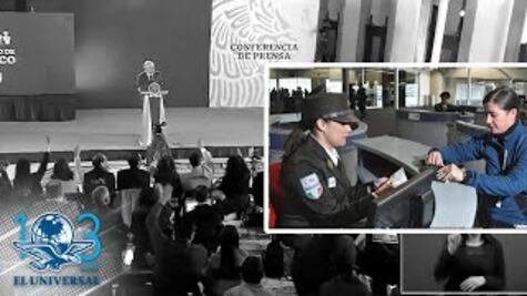 A revisión, personal de migración en aeropuertos por malos tratos: AMLO