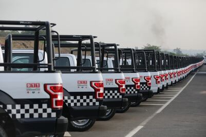 Entregan en Veracruz 160 patrullas; costaron 208 mdp 