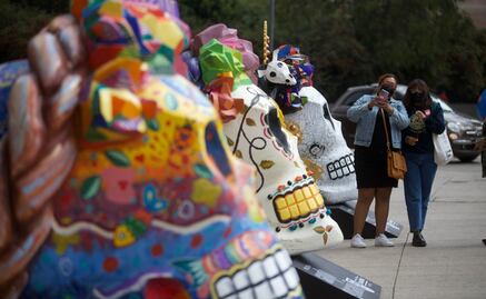 Llegan los "Fridacráneos" al Monumento a la Revolución