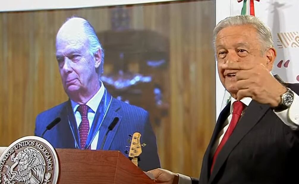 AMLO demerita premio a Enrique Krauze. Foto: Captura de pantalla