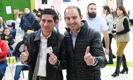 Panistas vigilan elección en Monterrey, dice Marko Cortés