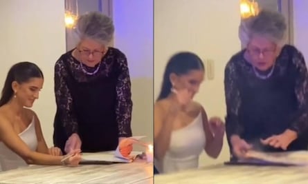 ¿Señal del cielo? Acta de matrimonio se quema en plena ceremonia 