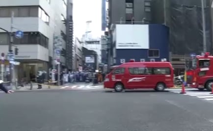 Se incendia edificio en Japón; temen por la vida 27 personas