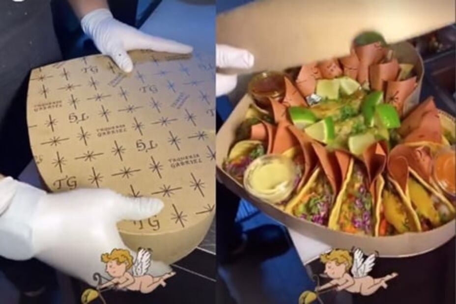 Lo de hoy es conquistar con tacos, no con flores