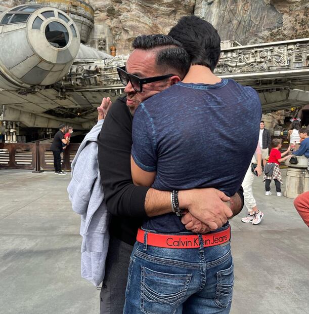 Jorge y Ernesto D´Alessio se llevan dos años de diferencia, tiene 49 y 47 años, respectivamente. 
Foto: Instagram