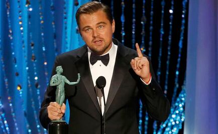 Gana DiCaprio premio SAG a mejor actor