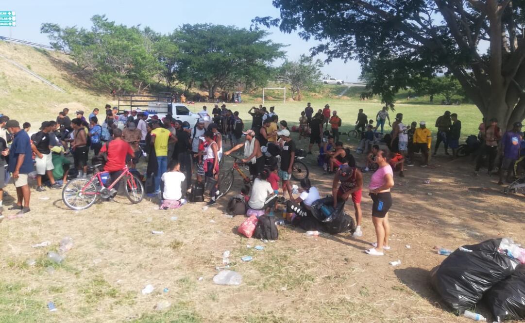 Sube a 15 la cifra de migrantes de la caravana “Divino Niño” desaparecidos mientras cruzaban Oaxaca (07/11/2024). Foto: Especial