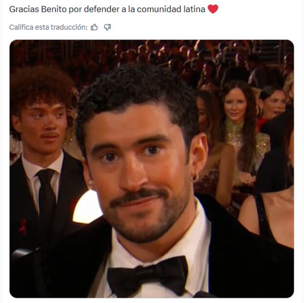 Memes de los GRAMMYs 2026. Foto: X