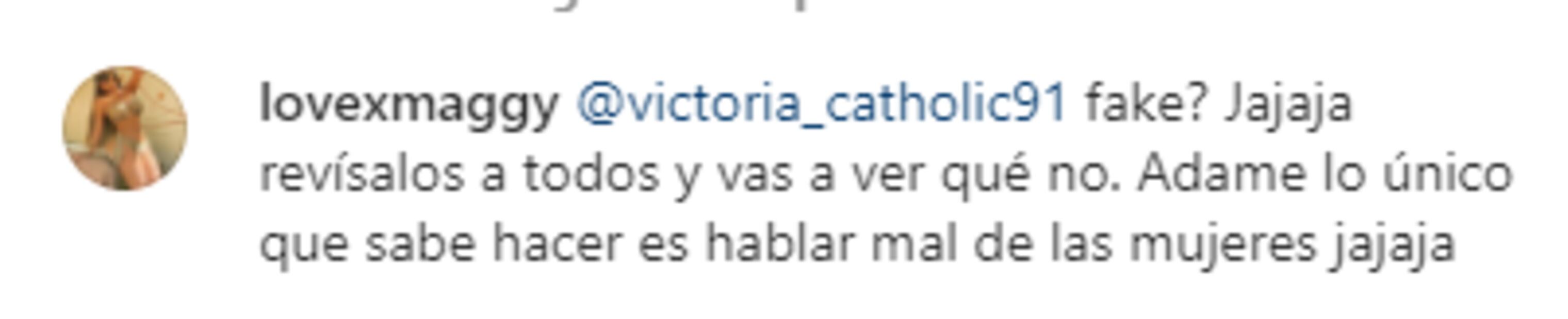 Alfredo Adame bromea a su exnovia Magaly por usar filtros y ella le responde 