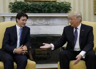 Canada's Trudeau opens talks with Trump aiming to boost trade