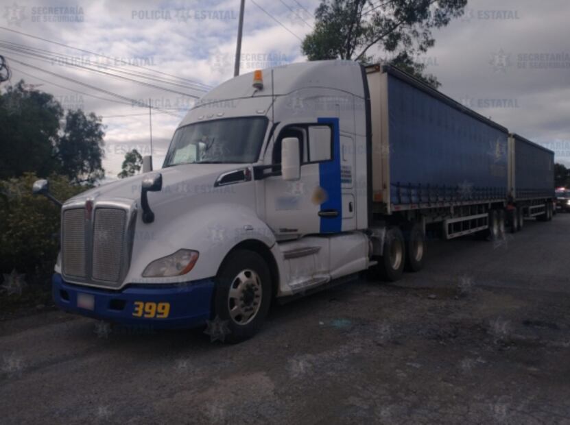 Recuperan en Huehuetoca camión con 600 mil pesos en cervezas que tenía reporte de robo