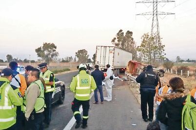 Tráiler embiste a peregrinos; hay dos muertos y 11 heridos 