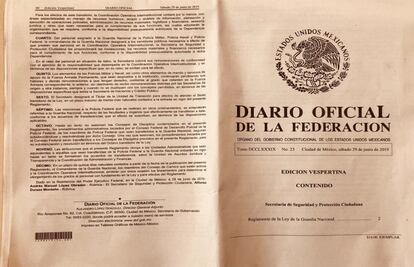 Hoy, última impresión del Diario Oficial de la Federación
