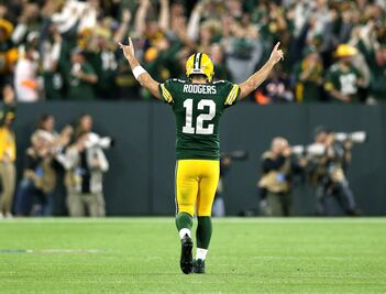 Aaron Rodgers se robó el show en la Semana 1 de la NFL