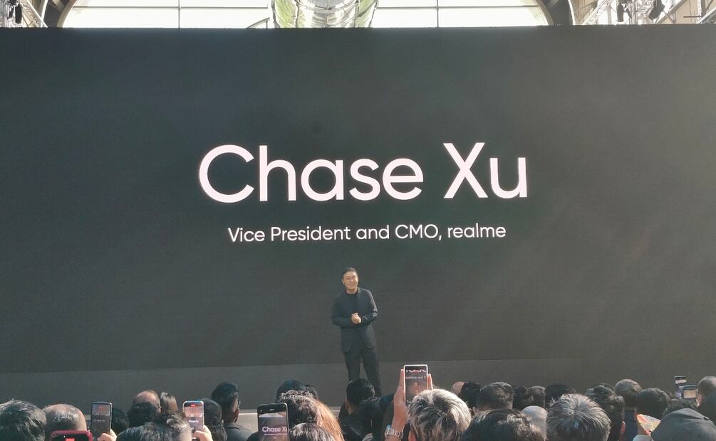 Realme GT7. Imagen: Paloma Vega