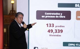 Conavi va por 86 mil viviendas en 2026; se han entregado 100 mil mejoramientos de Vivienda para el Bienestar