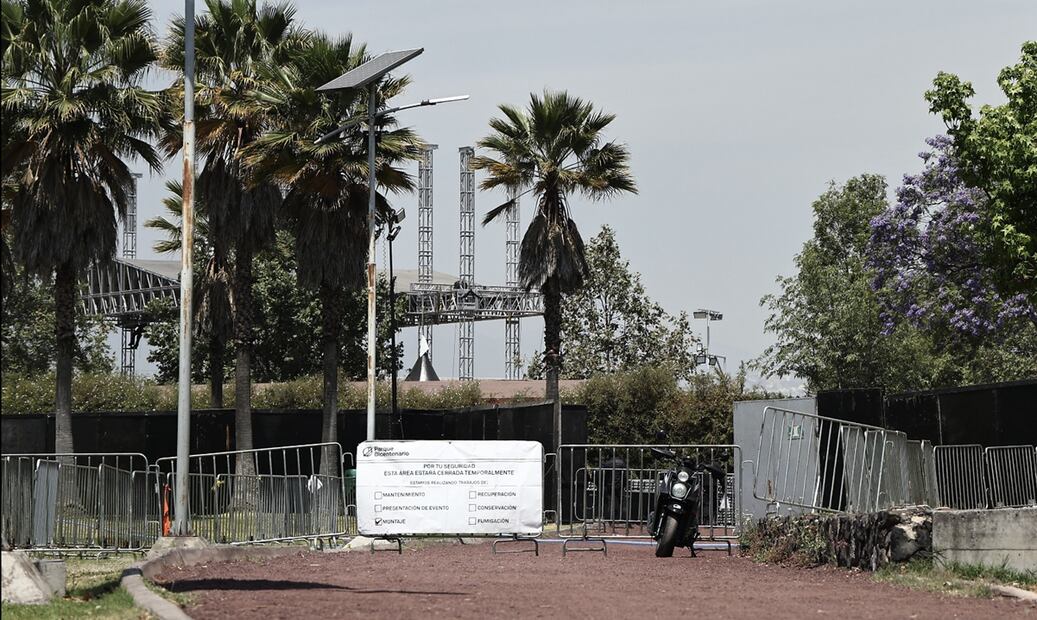 Reapertura del Parque Bicentenario, el miércoles 16 de abril de 2025, después de que fue clausurado por los hechos ocurridos durante el festival de música Axe Ceremonia. Foto: Berenice Fregoso/EL UNIVERSAL