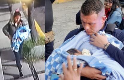 Buscan a mujer que abandonó a bebé de 5 días de nacido en calles de Tlalnepantla 