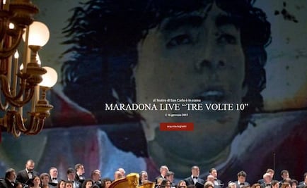 Maradona, el actor incómodo de la ópera italiana