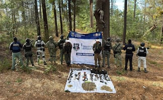 Enfrentamiento armado en Guadalupe y Calvo, Chihuahua, deja dos muertos; tres presuntos criminales detenidos