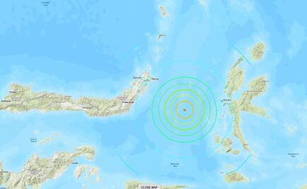 Cancelan alerta de tsunami en Indonesia tras sismo de 6.9