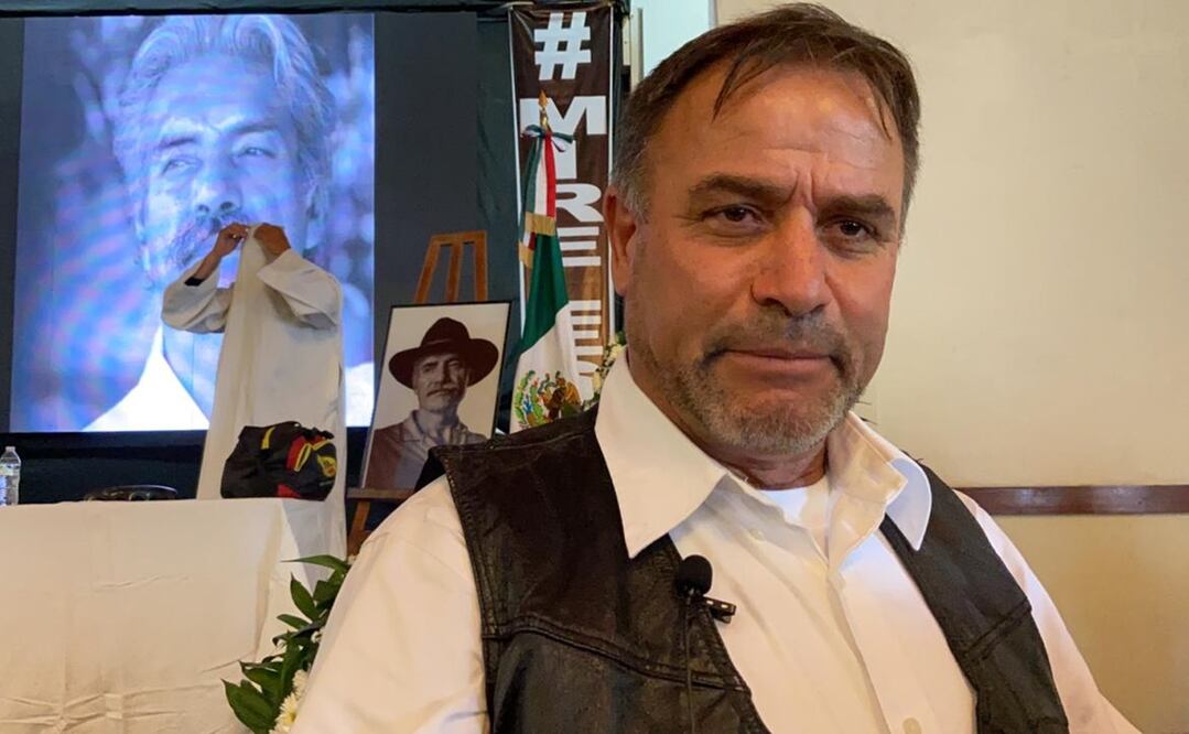 El activista Adrián Lebarón, respondió a Luisa María Alcalde, dirigente nacional de Morena. Foto: Carlos Arrieta/EL UNIVERSAL