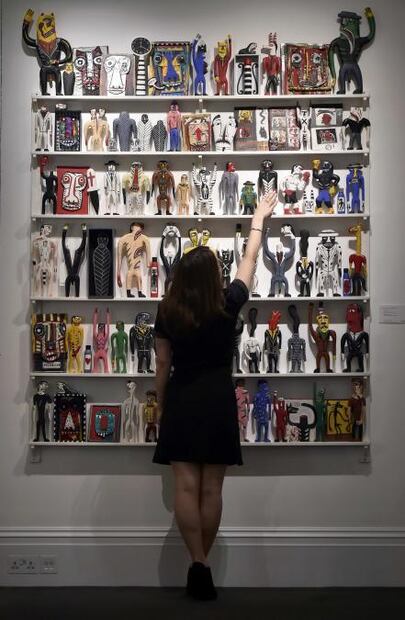 Exponen colección de arte privada de David Bowie 