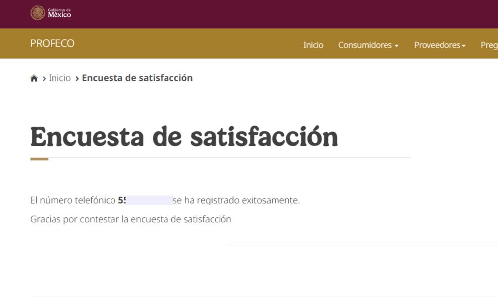 llamadas spam. Imagen: captura de pantalla