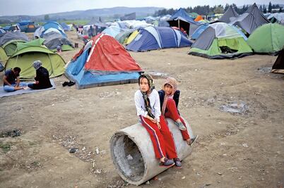 Vulnerables, niños refugiados en Europa