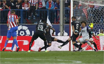 'Atleti' le propina nueva goliza a Guillermo Ochoa 