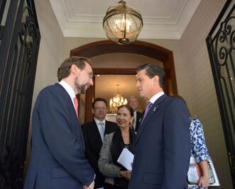 Sostiene Peña Nieto encuentro privado con Alto Comisionado