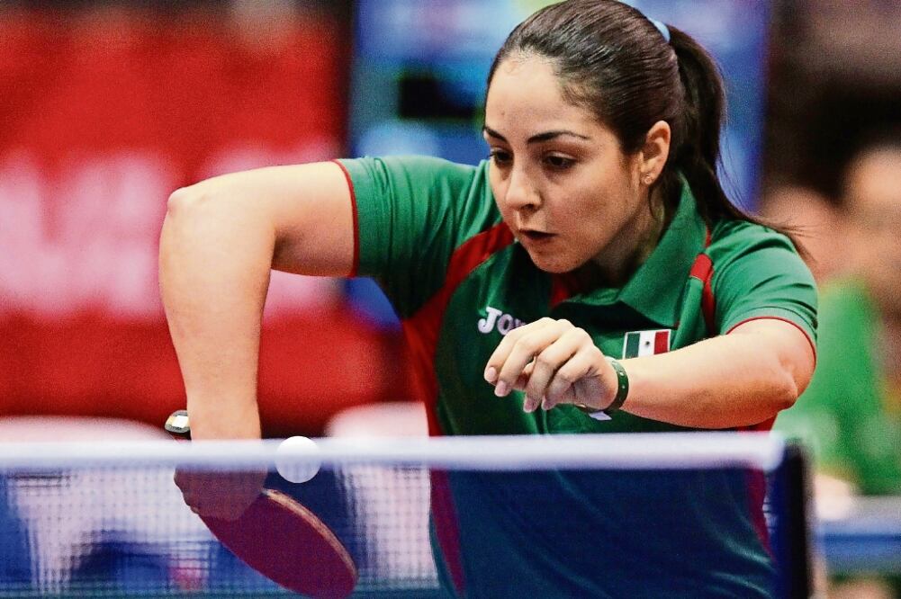 Yadira Silva, de tenis de mesa, se unió al contingente tricolor que irá a Río (SAÚL RAMÍREZ. IMAGO7)