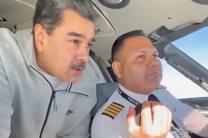 Reportan que un avión usado anteriormente por Nicolás Maduro viajó a la frontera con Brasil