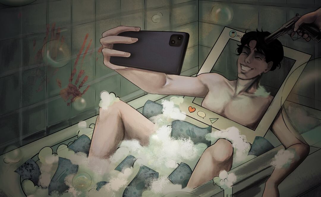 Influencers, el nicho digital que el narco usa para lavar dinero. Ilustración: Liliana Pedraza.