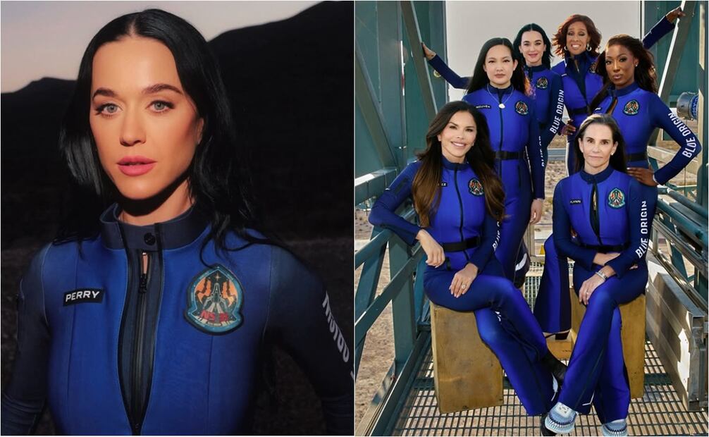 Katy Perry, lista para abordar cohete de Blue Origin.
Fotos: Instagram