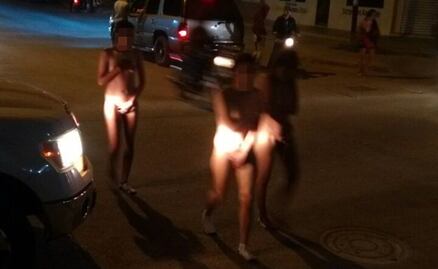 Obligan a 3 mujeres en Sonora a caminar desnudas